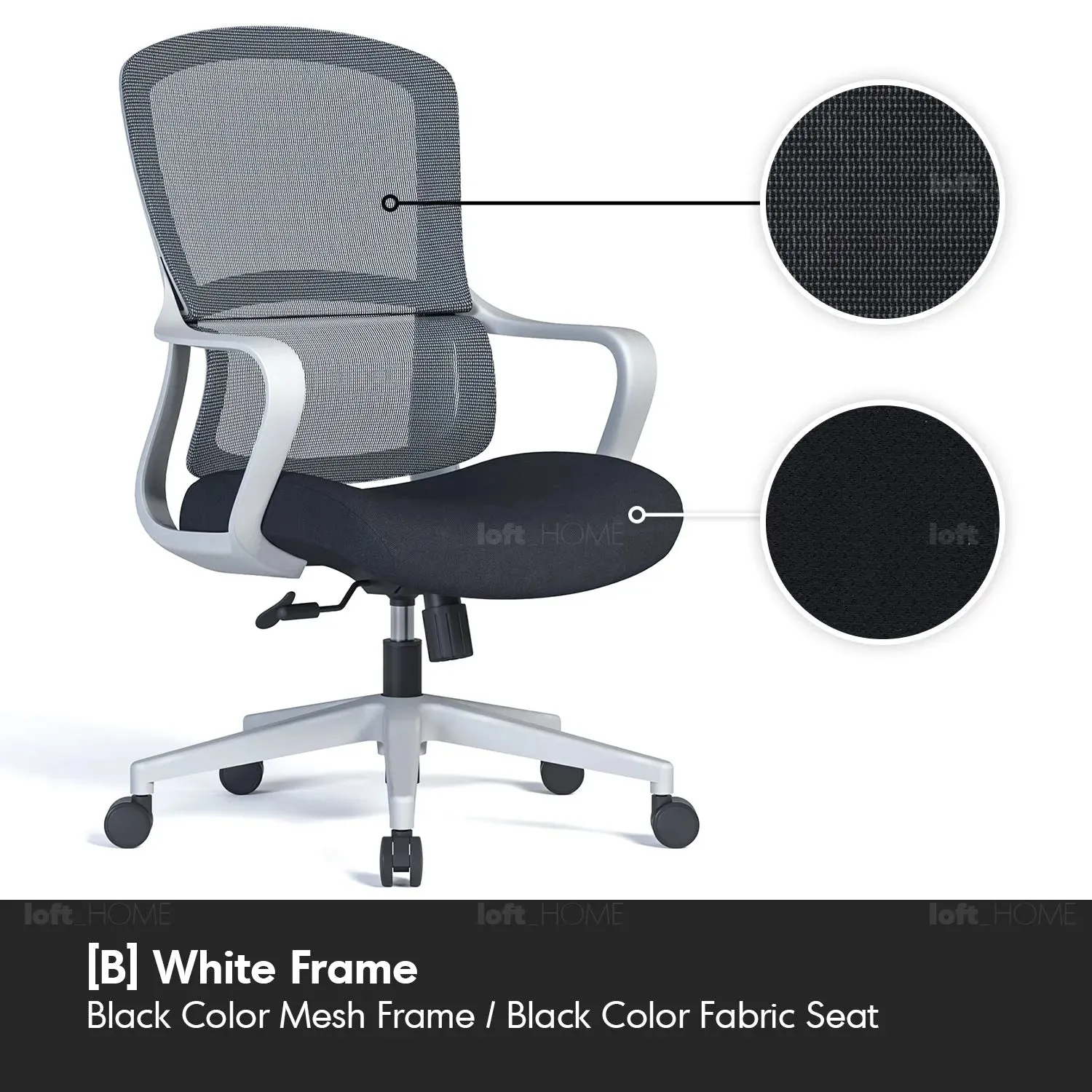 [Ready Stock] Modern Mesh Ergonomic Office Chair CURVE
