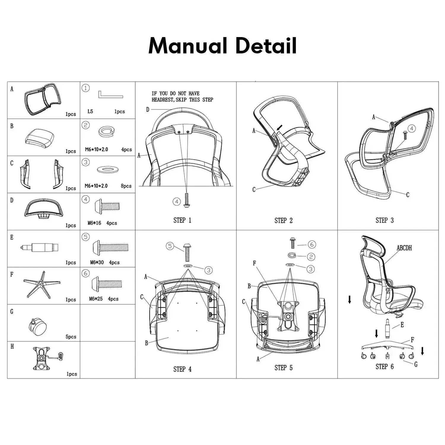 [Ready Stock] Modern Mesh Ergonomic Office Chair CURVE