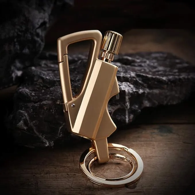 Reusable Waterproof Permanent Matchstick Fire Starter with Bottle Opener – Metal Keychain Lighter for Camping, Hiking, Survival, and Hunting