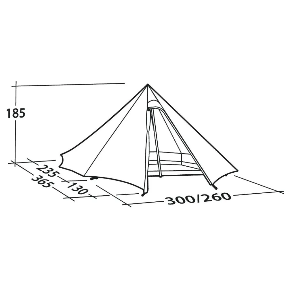 Robens Fairbanks Polycotton Tipi Tent  (2022)