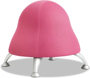 Safco Products 4755PL Runtz Ball Chair, Pink, Anti-Burst Exercise Ball, Active Seating