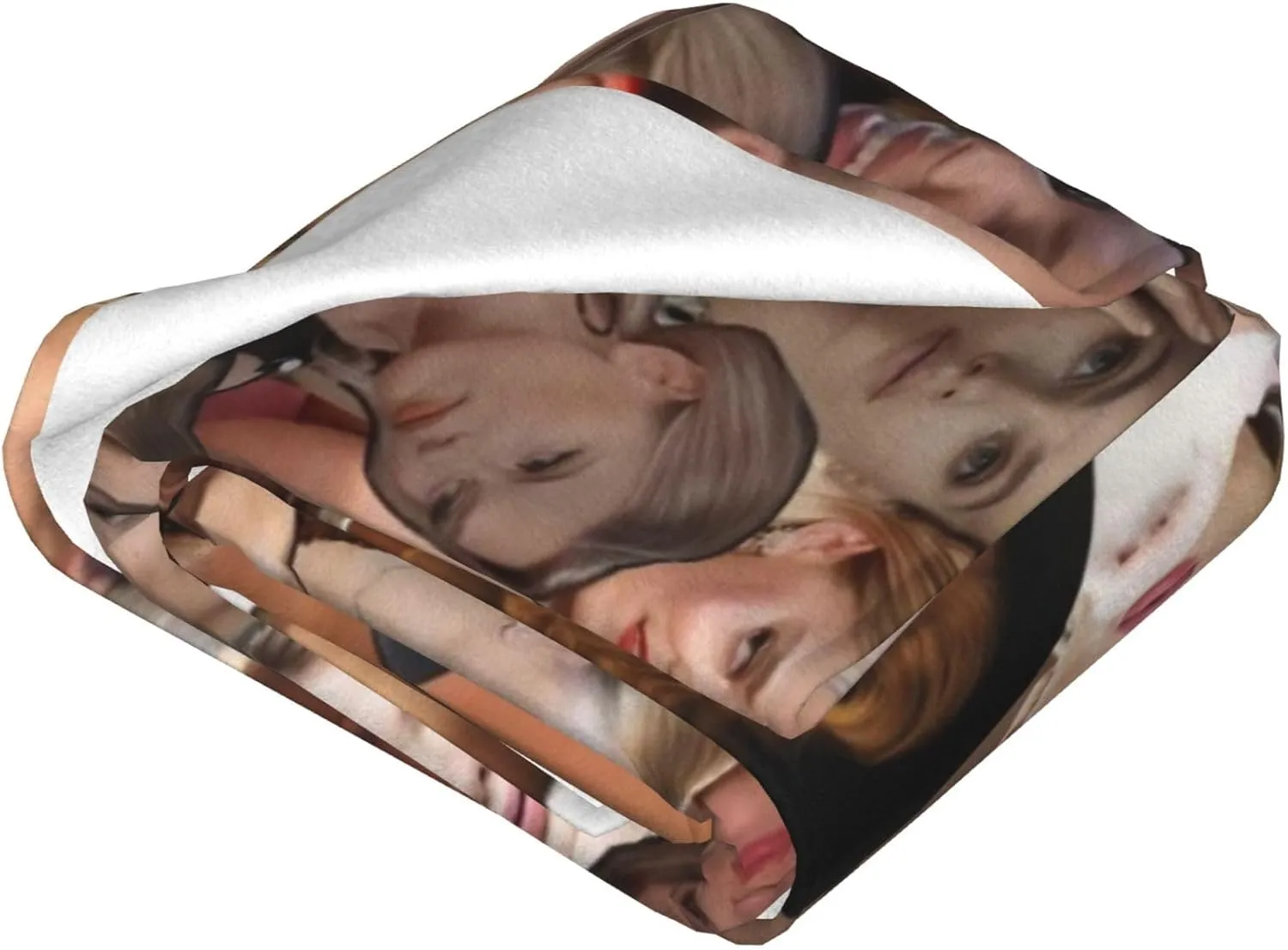 Scarlett Johansson Blanket Flannel Fleece Printed Throw Blankets Ultra Soft Micro Warm Blanket for All Season Bedding Chair Sofa Couch Bed 50"x40"