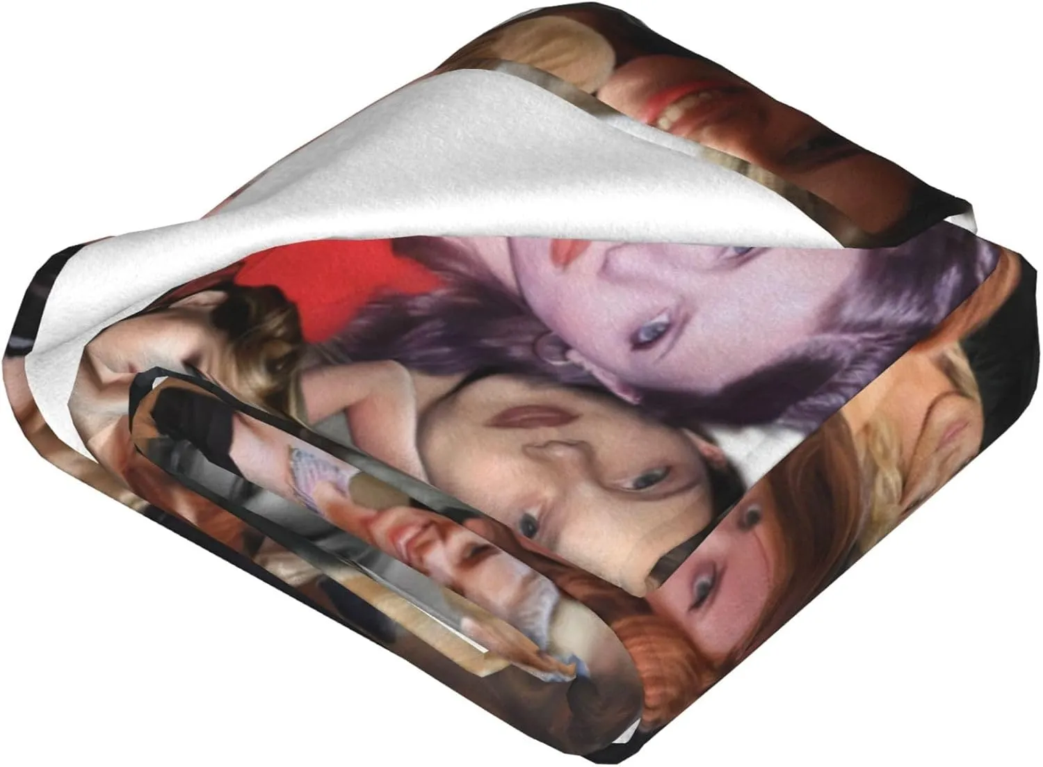 Scarlett Johansson Blanket Flannel Fleece Printed Throw Blankets Ultra Soft Micro Warm Blanket for All Season Bedding Chair Sofa Couch Bed 50"x40"