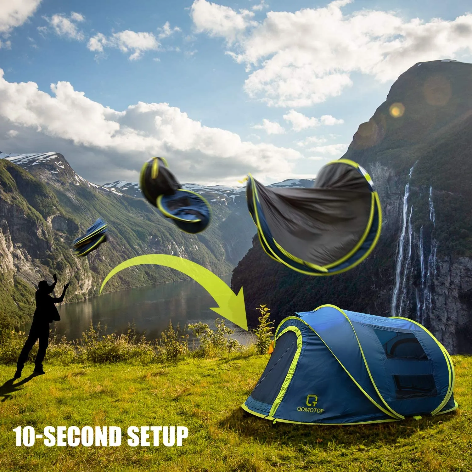Set-up 4 Cutting-edge software up Tent Pop Person User-friendly
