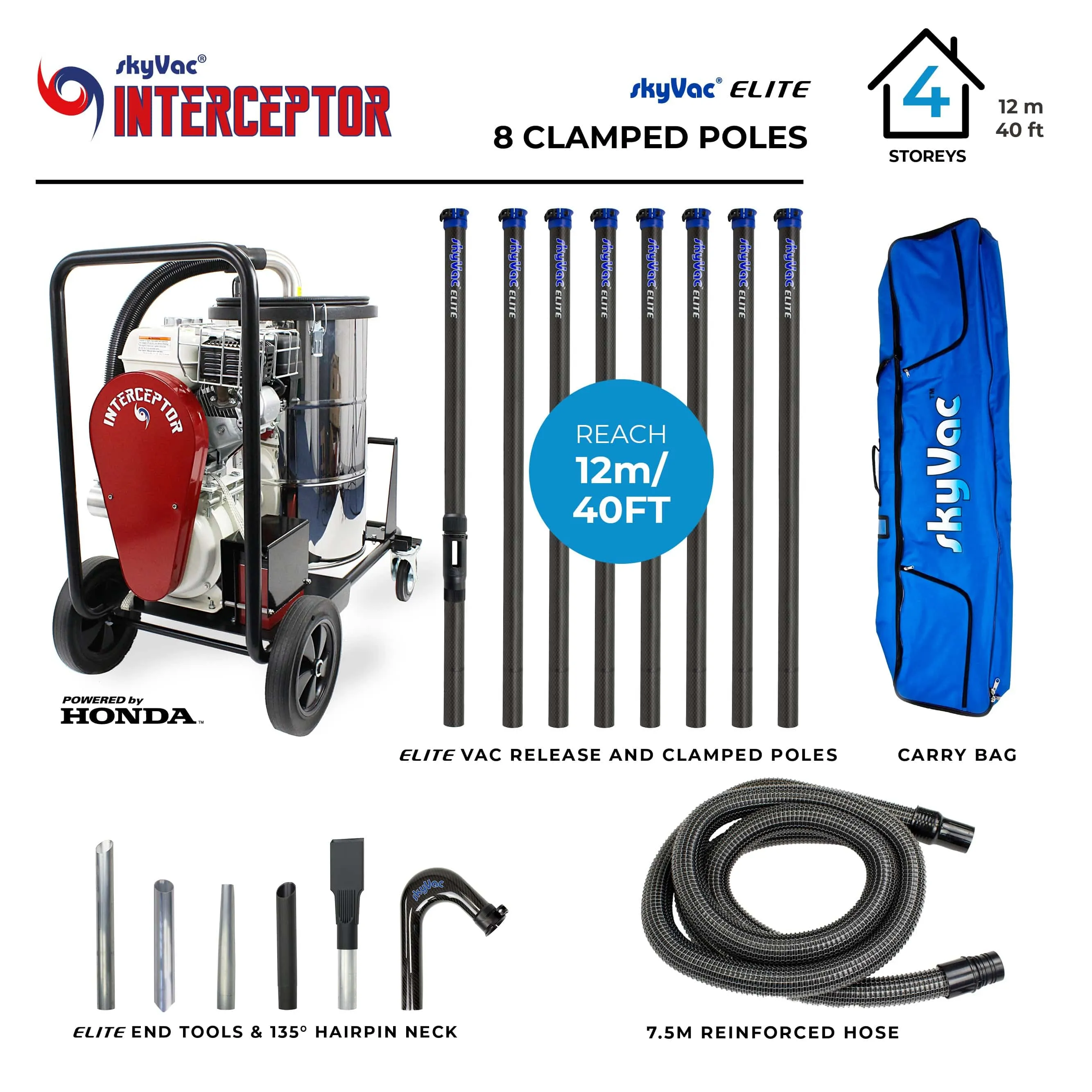 SkyVac Interceptor (Pull Start)