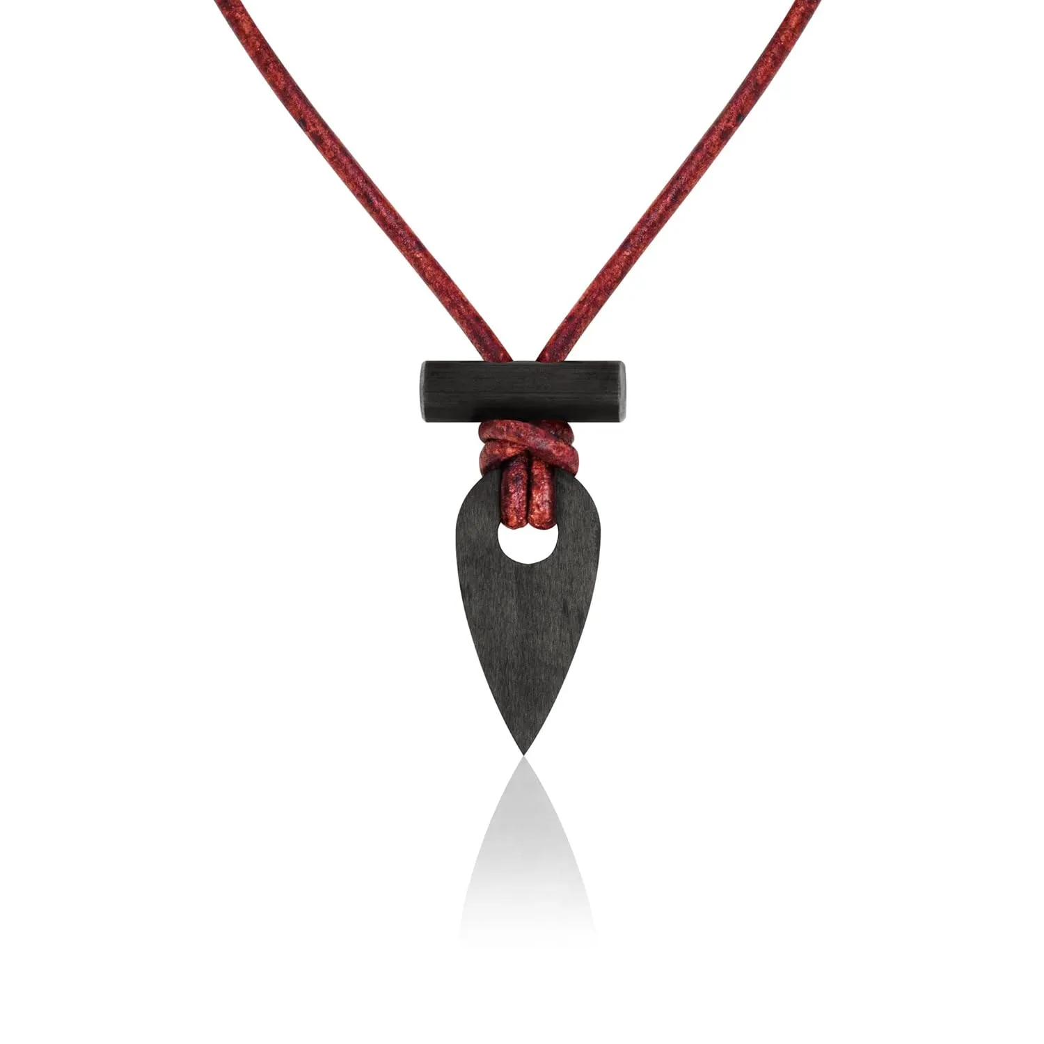 Spark Necklace™ Fire Starter Necklace for Outdoors | Zirconia & Ferrocerium Pendant | Proudly Handcrafted in USA (Zirconia Black, Waypoint)