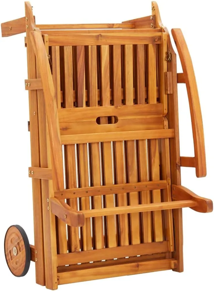 Sun Loungers 2 pcs with Cushions Solid Acacia Woodoutdoor Lounge Chairs Patio Chairs Recliner Chair Camping chairsSuitable for Gardens, courtyards