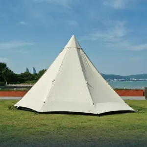 Teepee Tent for Adults Outdoor Camping 4 Season Family Camping Yurt Tent Tipi Tents for Hunting Family Team Backpacking Camping Hiking