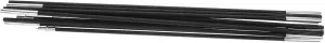Tent Replacement Poles 2 Pack Fiberglass 6 Sections/pcs Kit for Single Person Tent Portable