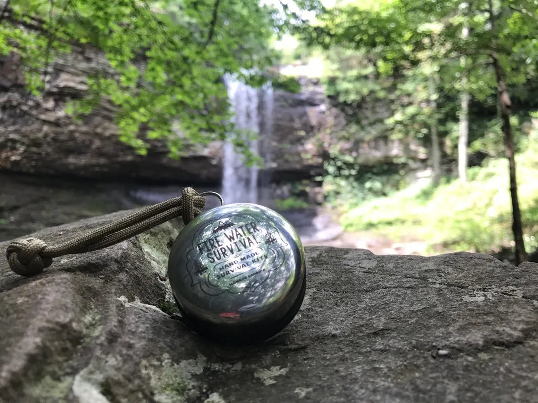 THE AEGIS POCKET SURVIVAL KIT MADE BY FIRE WATER SURVIVAL