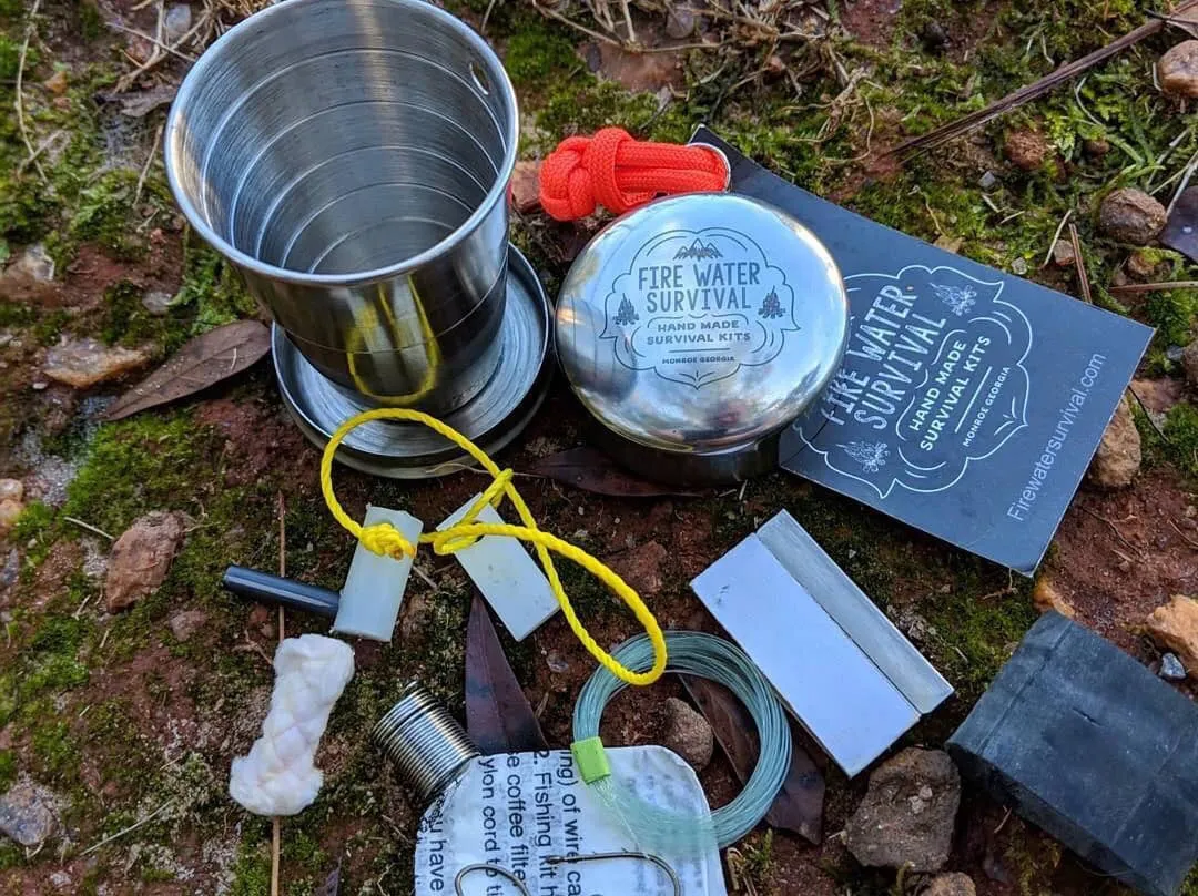 THE AEGIS POCKET SURVIVAL KIT MADE BY FIRE WATER SURVIVAL