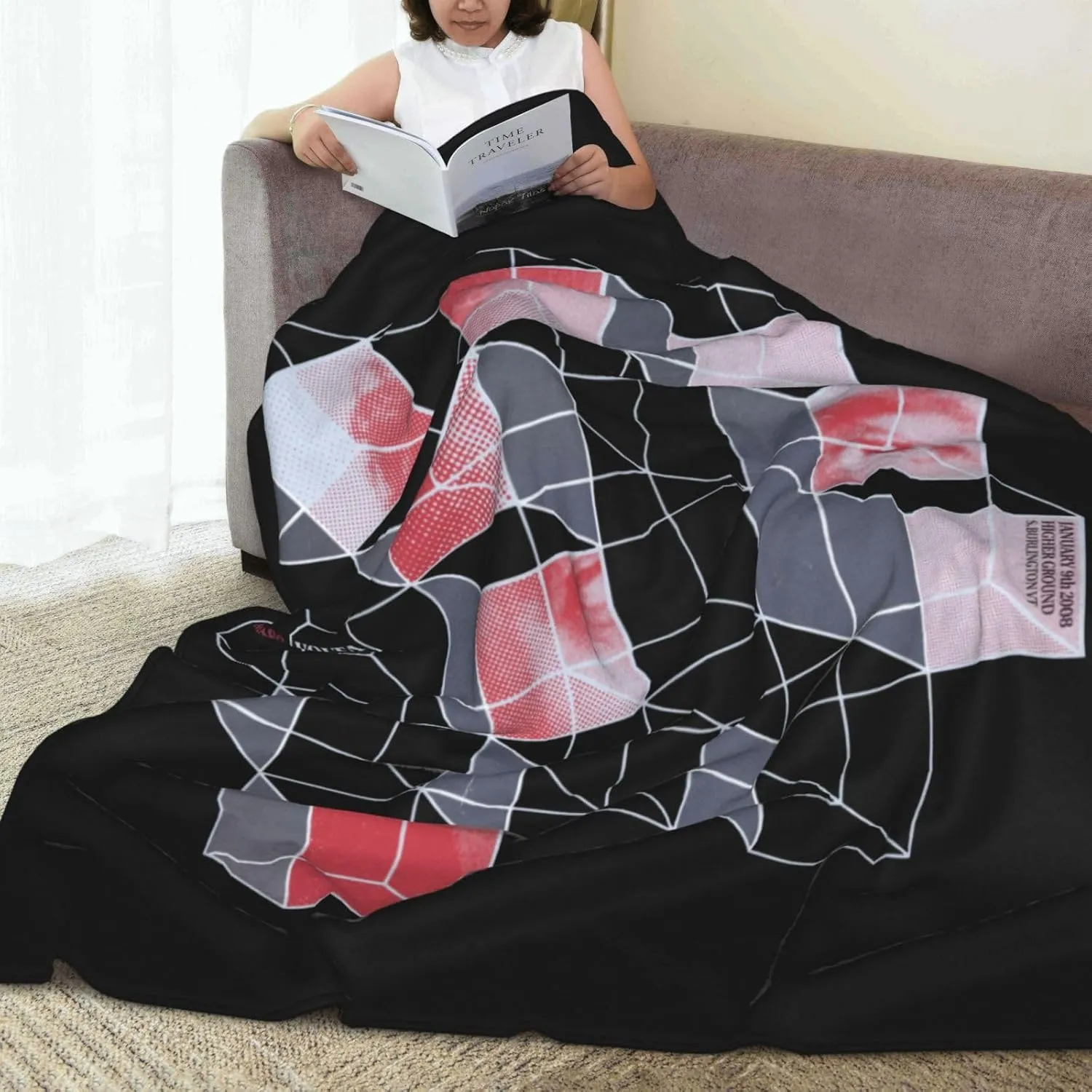 The Mars Volta Blanket Flannel Fleece Printed Throw Blankets Ultra Soft Micro Warm Blanket for All Season Bedding Chair Sofa Couch Bed 50"x40"