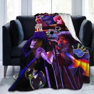 The Mars Volta Blanket Flannel Fleece Printed Throw Blankets Ultra Soft Micro Warm Blanket for All Season Bedding Chair Sofa Couch Bed 50"x40"