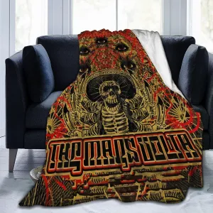The Mars Volta Blanket Flannel Fleece Printed Throw Blankets Ultra Soft Micro Warm Blanket for All Season Bedding Chair Sofa Couch Bed 50"x40"