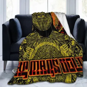The Mars Volta Blanket Flannel Fleece Printed Throw Blankets Ultra Soft Micro Warm Blanket for All Season Bedding Chair Sofa Couch Bed 50"x40"