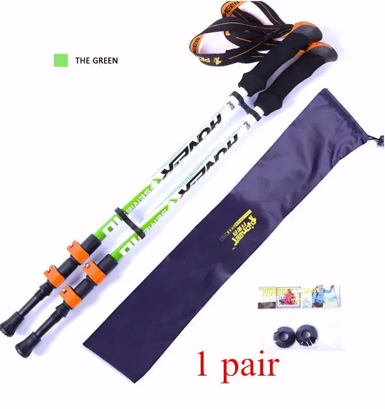 Trekking Stick Carbon Fiber Nordic Skiing Walking Cane