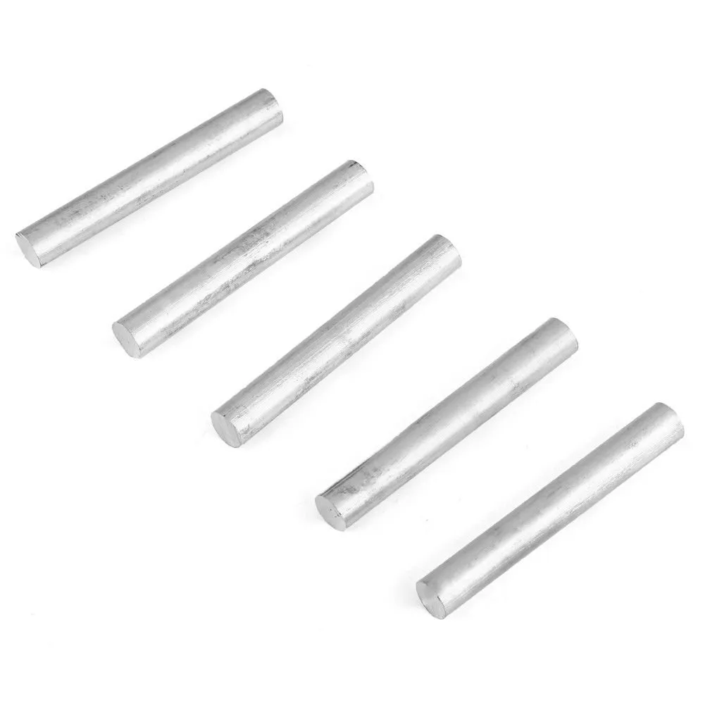 Trolleyshop 5Pcs 18mm x 100mm/0.7"*4" High Purity 99.99% Magnesium Metal Rod Mg Fire Starter Survival Emergency Rod Well Sparks for Camping Hiking (Amazon Shipping)