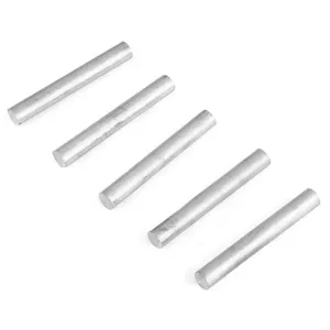 Trolleyshop 5Pcs 18mm x 100mm/0.7"*4" High Purity 99.99% Magnesium Metal Rod Mg Fire Starter Survival Emergency Rod Well Sparks for Camping Hiking (Amazon Shipping)