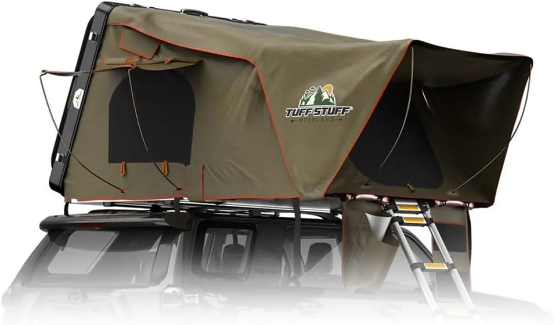 TS-RTT-CS-BK Alpha™ Hard Top Side Open Tent; Black; 4 Person