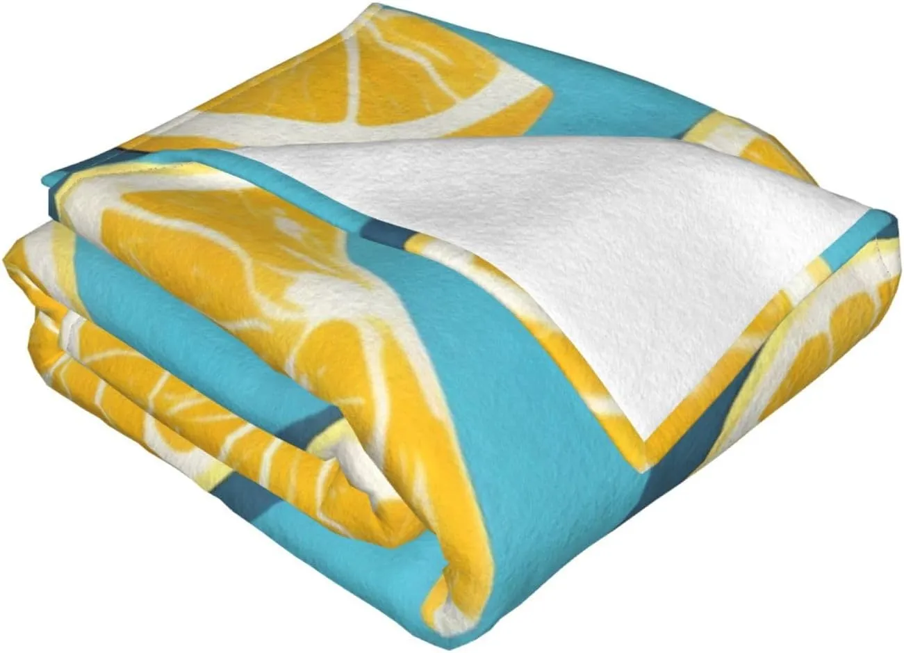 Ultra Soft Throw Blanket,Lemon Wedges, for Couch, Bed, Sofa, Cozy Plush Warm Thick Furry Blanket Gifts for Women Men, 60"x50"