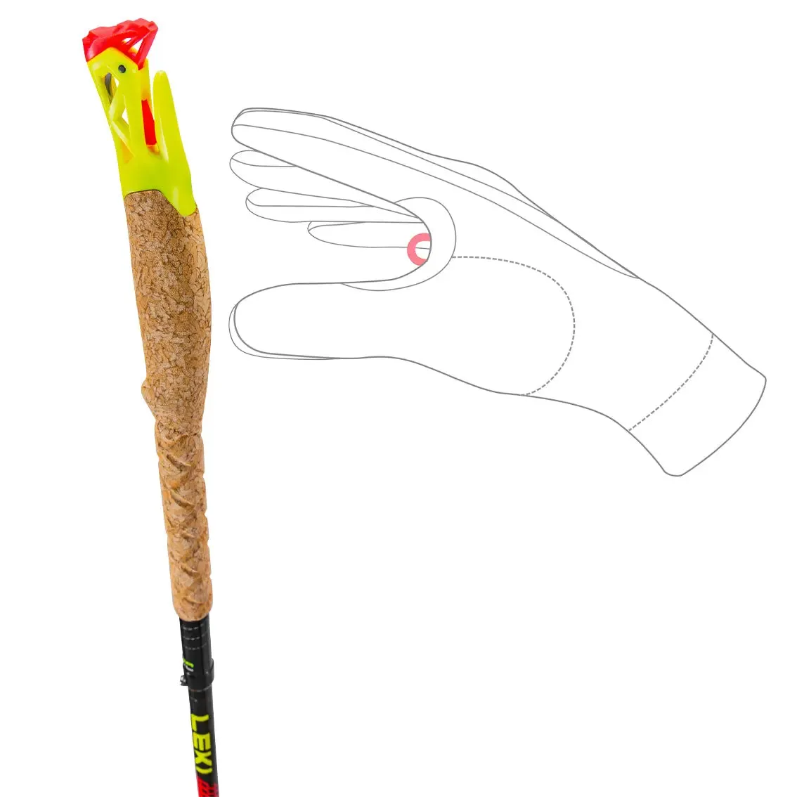 Unisex LEKI Ultratrail FX.One Running Poles