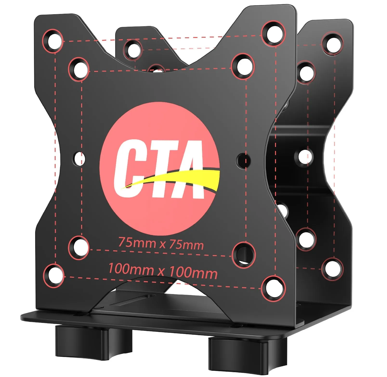VESA Monitor Wedge Mount Adjustable for CPU