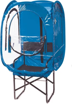 WeatherPod® The Original Shark Tank ChairPod® Pop-Up Pod - 1 Person Wearable Pod for Wheelchairs, Folding Chairs, Camping Chairs - Offers Protection from the Wind, Rain, & Cold - Chair Tent for Sports