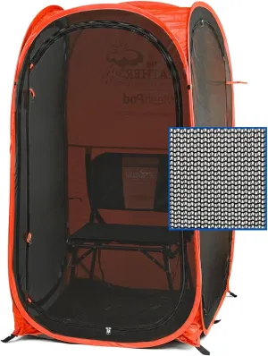WeatherPod® The Original Shark Tank MyPod™ Mesh 1-2 Person Pop-Up Screen Pod - Keeps Out Bugs, Mosquitos, and Harmful UV Rays - UPF 50 for Maximum Protection from The Sun