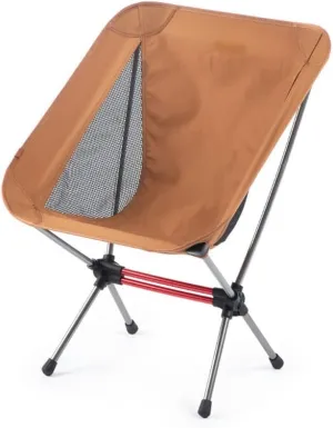 Widened Outdoor Folding Chair Portable Leisure Sketching Beach Camping Fishing Moon Chair (Rosso 70.55437cm)