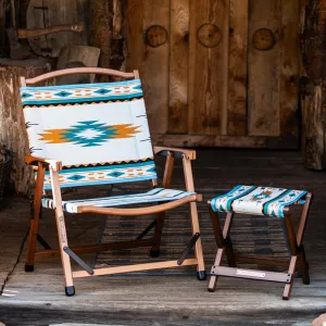 Wood Camping Chair - Aztec