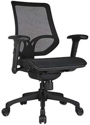 WorkPro 1000 Series Mid-Back Mesh Task Chair, Black