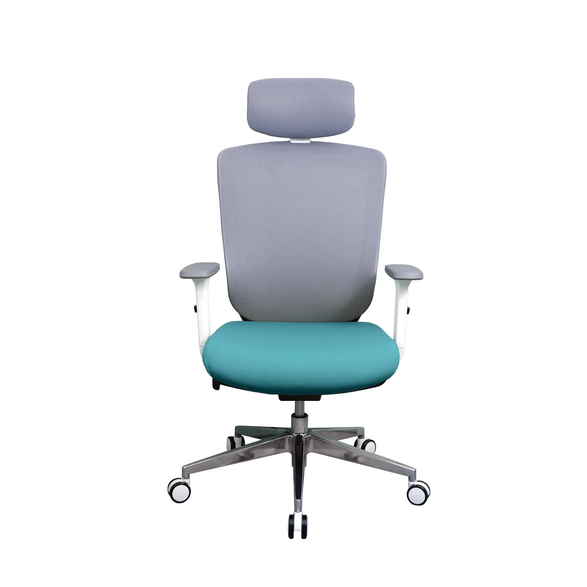 Zenox Ergonomic - Zagen Office Chair (Mesh & Foam/Sky Blue)
