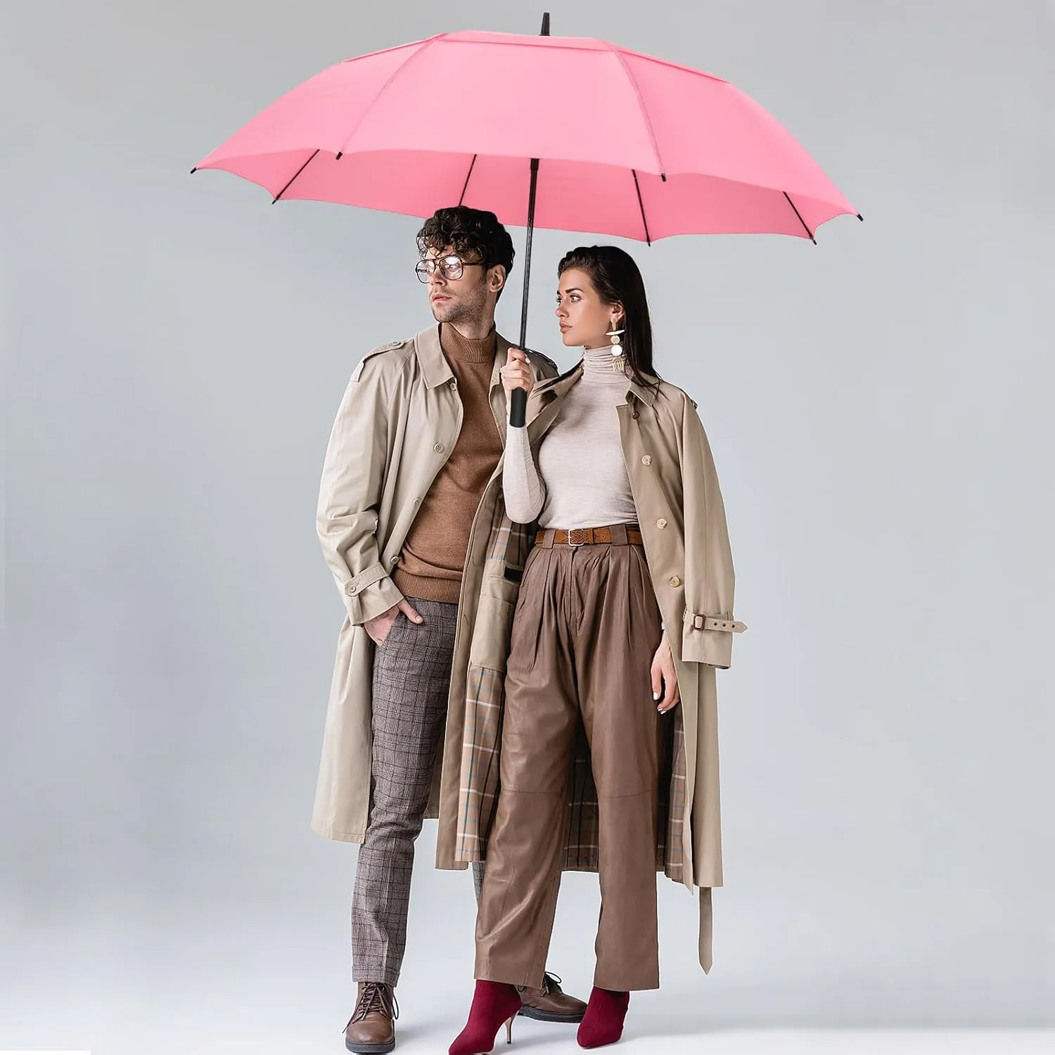 ZOMAKE Large Golf Umbrella for Rain Heavy Duty,Big Golf umbrellas Windproof,51/54/62/68 Inch Extra Large Oversized Umbrella